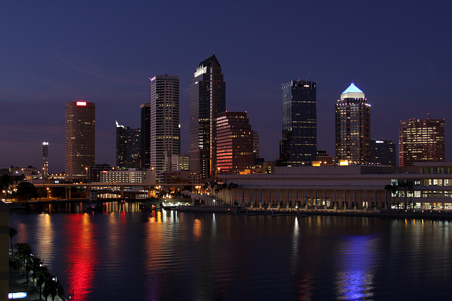 View of Tampa, Florida